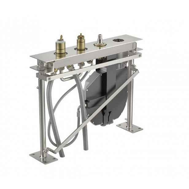 Hansa Compact - Montážní těleso pro vanovou baterii, 4-otvorová instalace 53020300