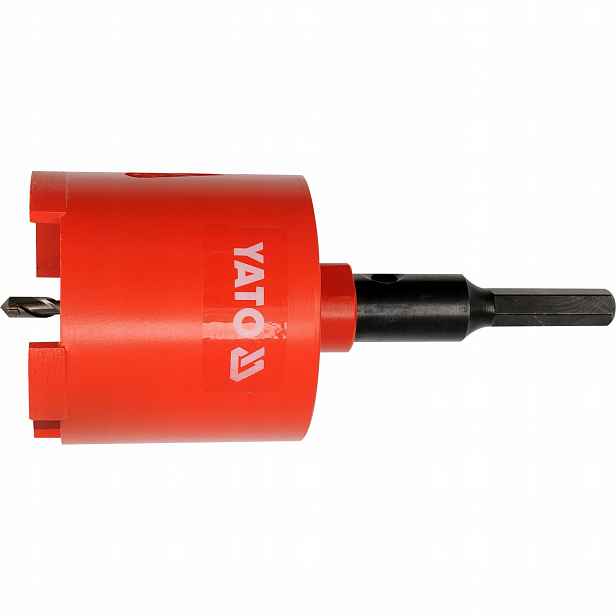 Korunkový Vrták Diamantová 82 MM Na Betonu Cihly Keramiku M16 12 MM Yato
