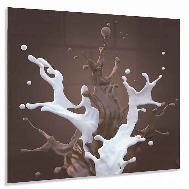 Ochranný Panel 60x60cm 4mm Dekorativní Lacobel Do Kuchyně Kalený