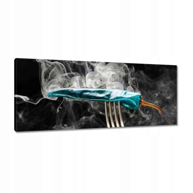 Obrazy 100x40 Modrá paprika