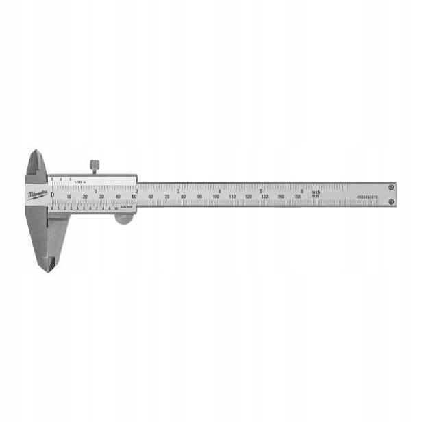 Posuvné měřítko Vernier Caliper pro měření délky až po Milwaukee 4932493818