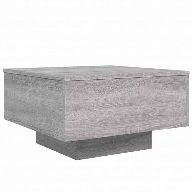 vidaXL Konferenční stolek šedý sonoma 55 x 55 x 31 cm kompozitní dřevo