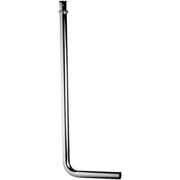 Bruckner TEMPOR trubka pro nástěnný WC ventil, průměr 25 mm, chrom