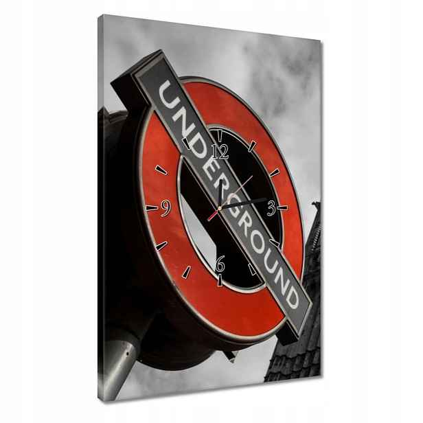 Nástěnné hodiny 40x60 BigBen Underground