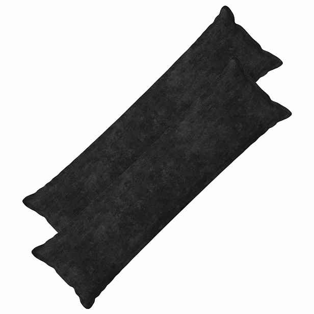 vidaXL Povlak na polštář 2 ks HOUTEN Antracitová 40 x 145 cm