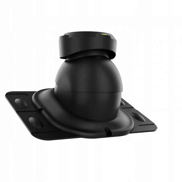 Krbový kanalizační ventilátor fi110 Univerzální Černý 9005