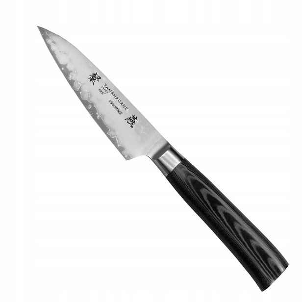 Tamahagane Tsubame Black VG-5 Japonský Nůž na loupání 61 Hrc 9 Cm