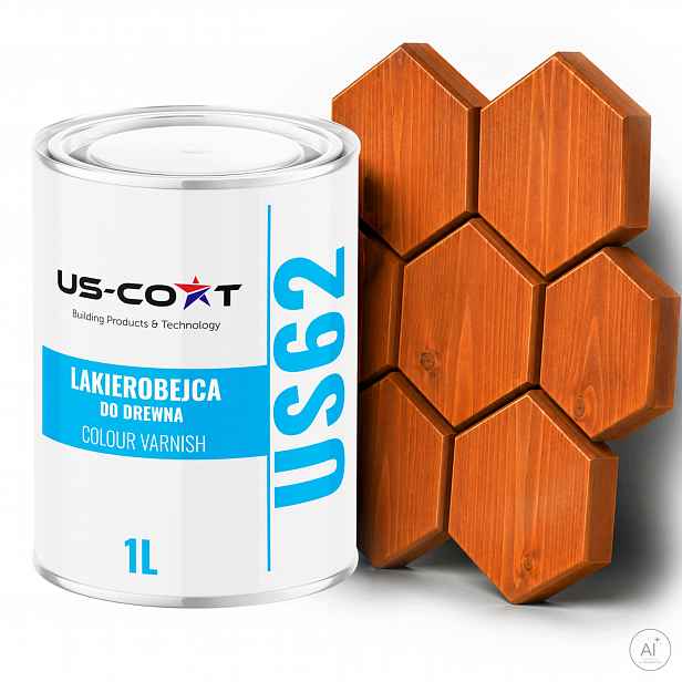 Lak na dřevo 3V1 Extra Lazura Barva Teak Polomat 1L Ochranný Uv