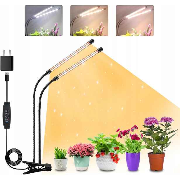 Led Osvětlení Pro Pěstování Rostlin, Stmívatelná, Výkonná Lampa