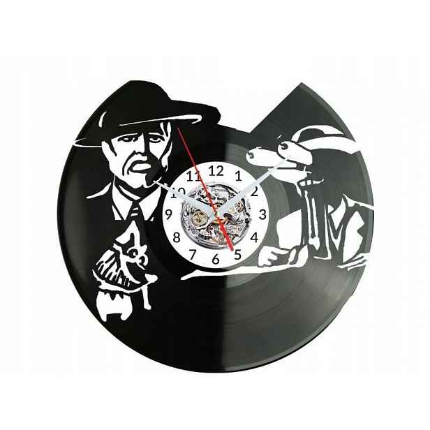 Maska Dárek Originální dekorace do domu Hodiny z vinylové desky