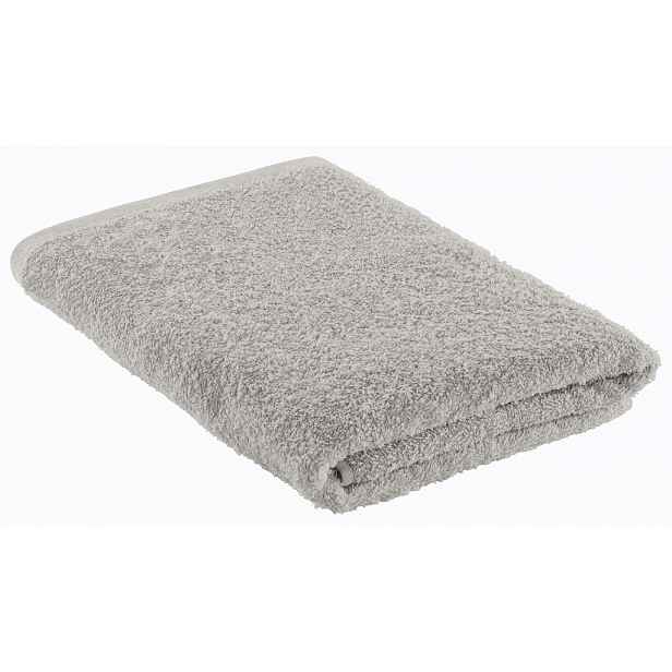 Osuška Pantone 70x140 cm, stříbrná