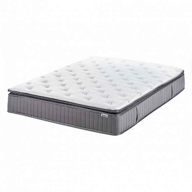 Beliani MATRACE s kapsovými pružinami, gelem a paměťovou pěnou H2/3 Střední 120/200 cm Pleasant