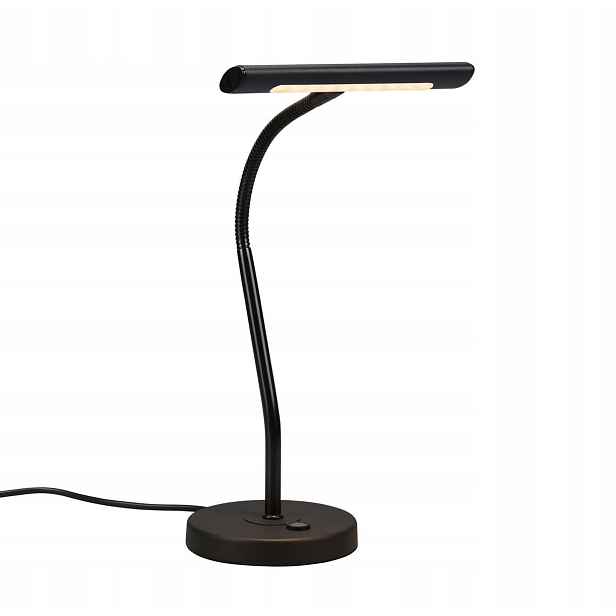 Černá stolní lampa Trio Curtis Led 4W 3000K stmívatelná IP20