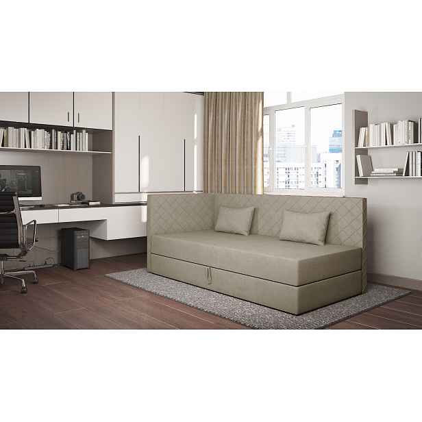 Válenda s úložným prostorem 90x200 ALAMO 4 - písková
