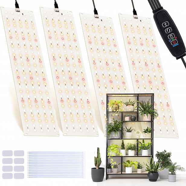 Full Spectrum Sluneční Světlo Lampa Pro Růst Pěstování Rostlin 30CM 4KS