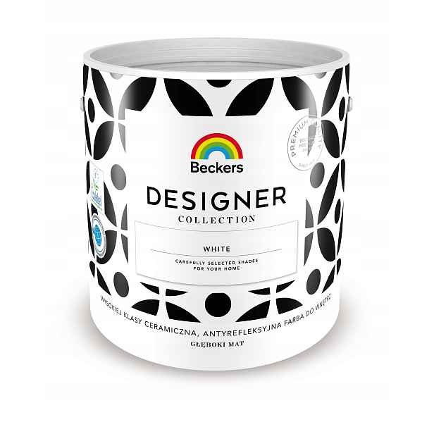 Beckers Designer Collection 2,5L White Barva Na Stěny