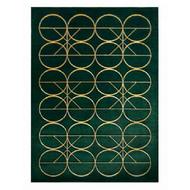 Kusový koberec Emerald 1010 green and gold, 160x220, zelená, kancelář, Dywany Łuszczów