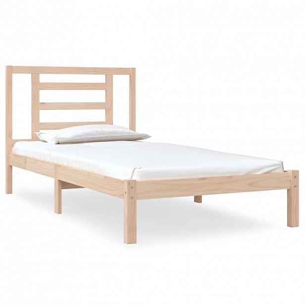 vidaXL Postel bez matrace 90 x 190 cm masivní borovice