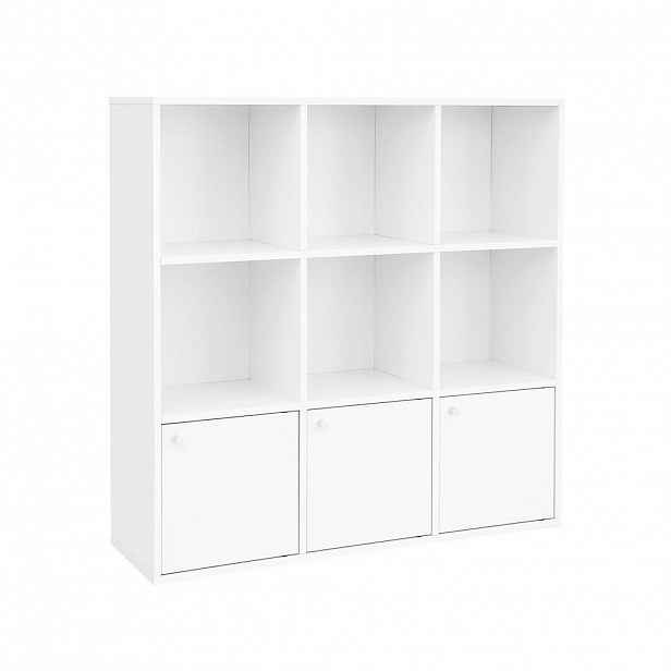 Boxxx REGÁL, bílá, 98/98/30 cm