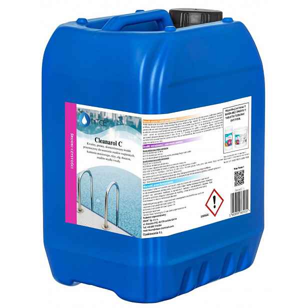 Cleanarol C Kyselý prostředek na odstraňování vápenných usazenin z bazénů 5 l Eban