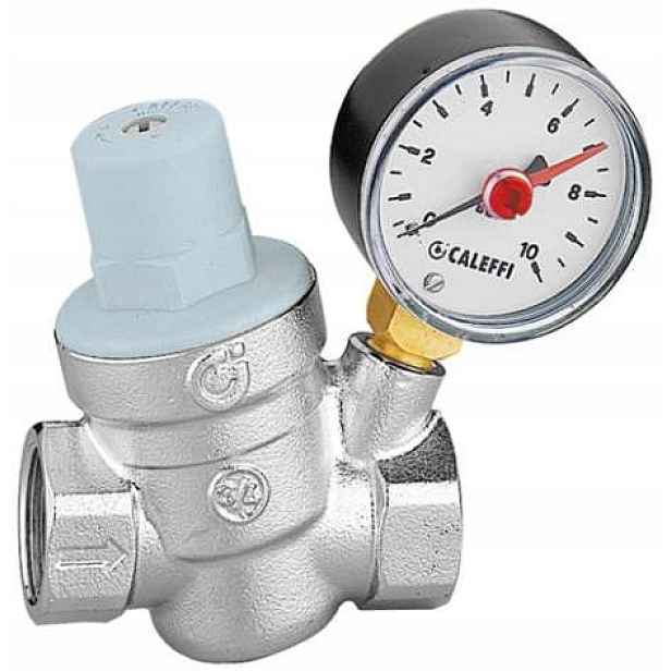 Regulátor tlaku vody s manometrem 3/4' Caleffi
