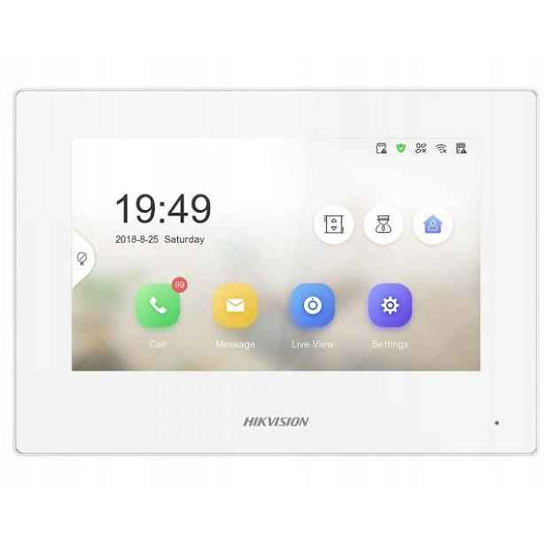 Monitor videotelefonu Hikvision DS-KH6320-WTE1-W