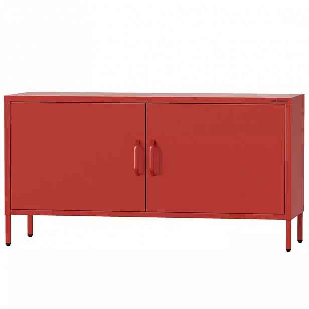 TV Stolek Kovový Rosa Modern Red
