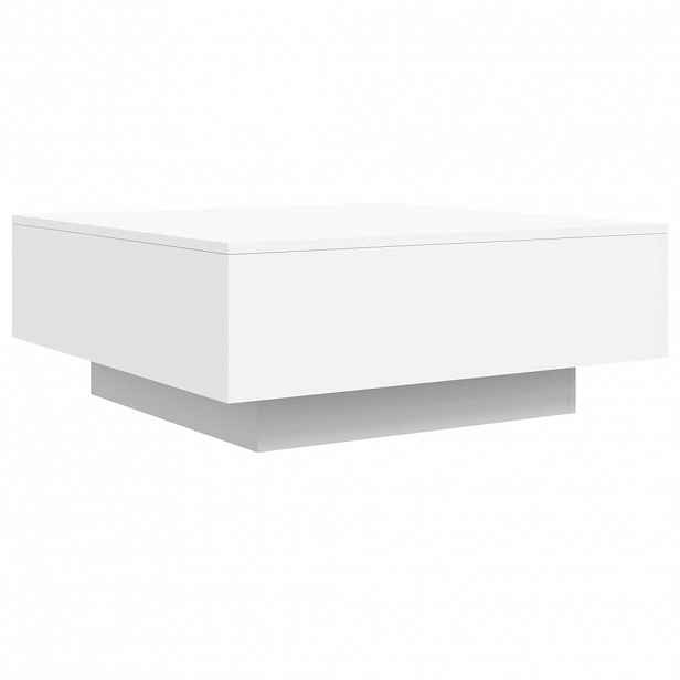 vidaXL Konferenční stolek bílý 80 x 80 x 31 cm kompozitní dřevo