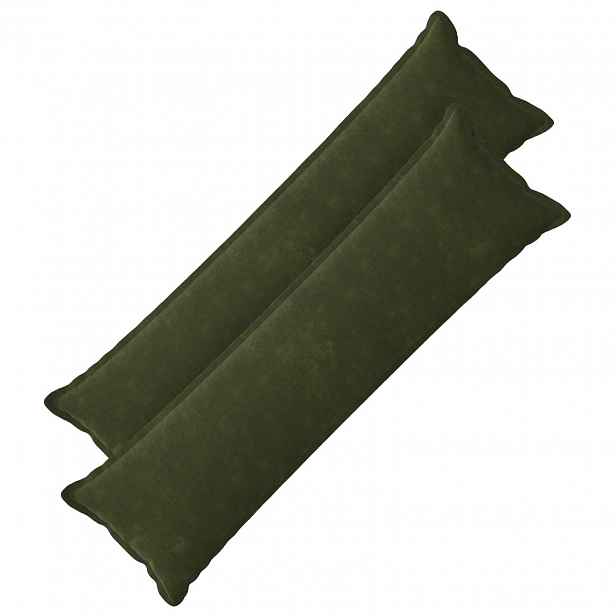 vidaXL Povlak na polštář 2 pcs HOUTEN Zelená 40 x 145 cm