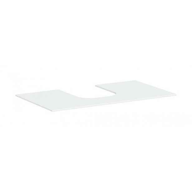 Deska pod umyvadlo Hansgrohe Xevolos E 98x1x55 cm bílá matná 54209700