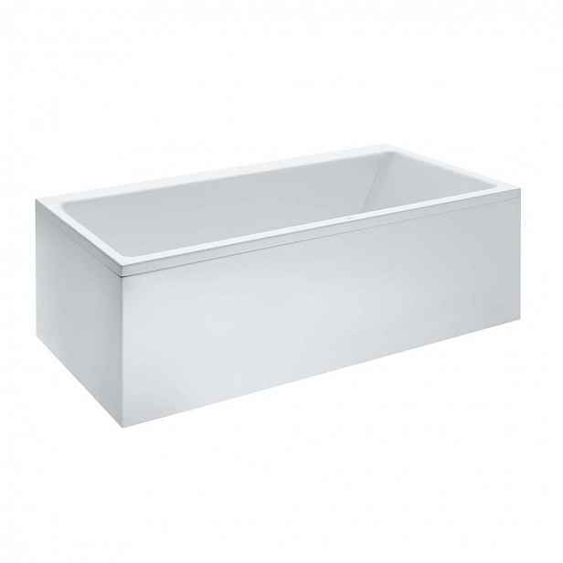 Laufen Pro - Vana s konstrukcí a čelním panelem levým, 180x80 cm, bílá H2329550000001