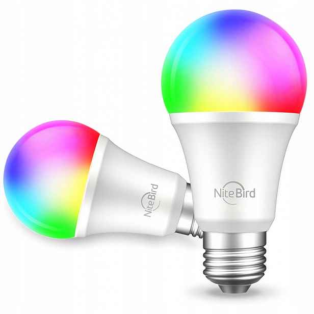 Inteligentní Wifi Led Žárovka Rgb Nite Bird by Gosund WB4 E27 2 ks