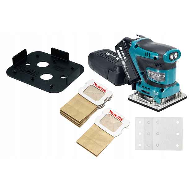 Makita DBO484Z Akumulátorová Oscilační Bruska 18V 112x102 mm