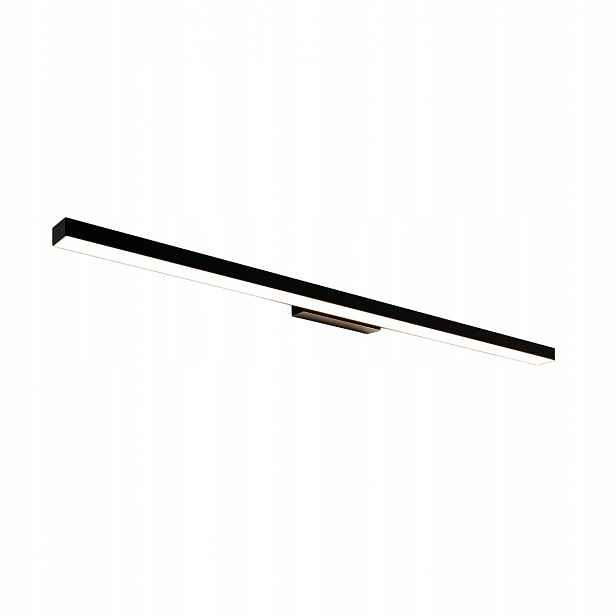 Nástěnná lampa Aqua 92 cm černá IP44 Led Cct