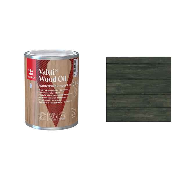 Tikkurila Valtti Wood Oil 0,9 L 241A Dark Woods Rozpouštědlový Olej