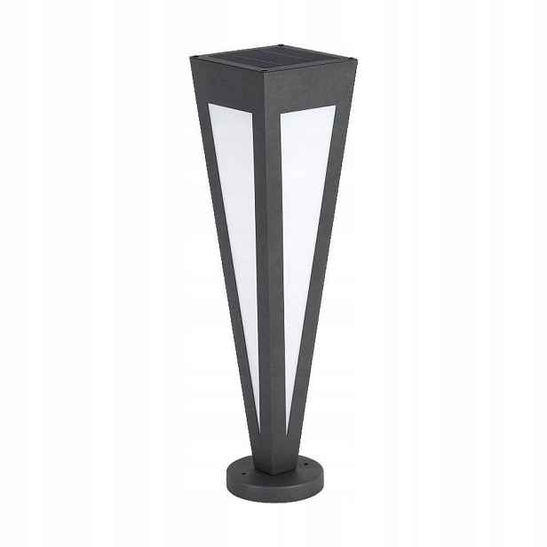 V-tac Solární zahradní sloupek 3-5W Led IP65 ovladač 64 cm černý VT-7654