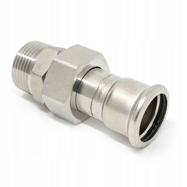 Šroubení šroub Vnější Závit 35x5/4" SS316 HydroPress Inox nerezový