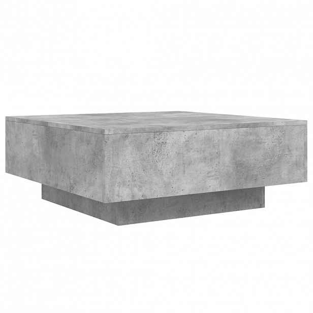 vidaXL Konferenční stolek betonově šedý 80x80x31 cm kompozitní dřevo