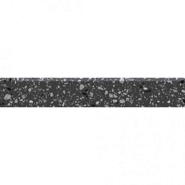 Sokl Rako Porfido černá 60x7,2 cm mat / lesk DSAS3812.1