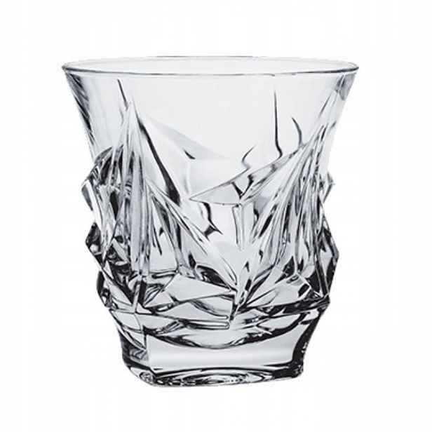 Exkluzivní křišťálové sklenice na whisky Bohemia Princess 300 ml 6 kusů