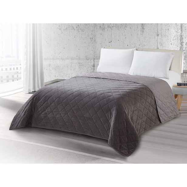 Přehoz postele Ultrasonic 220x240 cm, šedý
