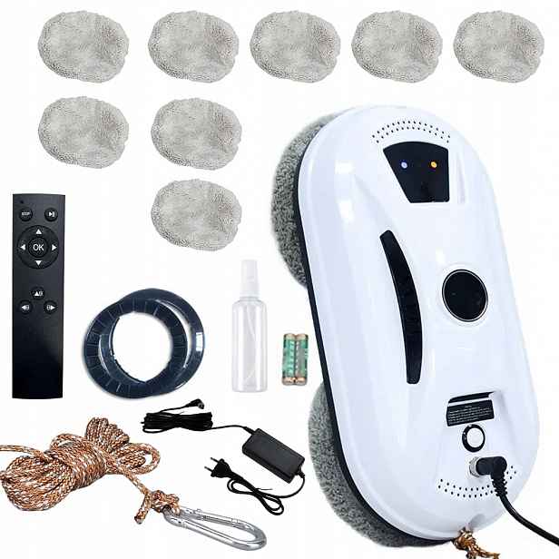 Robot Na Mytí Oken S Víceúrovňovým Bezpečnostním Systémem