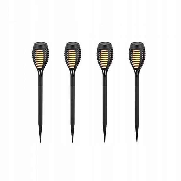 V-tac Solární lampa sada 4ks zapichovací 1W Led 50cm 6 hodin (balení 4ks)