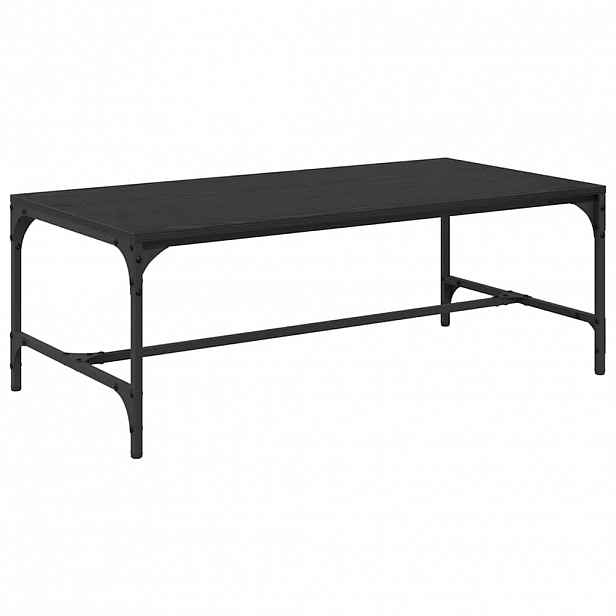 vidaXL Konferenční stolek Černý dub 100 x 50 x 35 cm Kompozitní dřevo