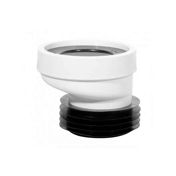 Eco produkty WC připojovací exentr 20 mm s gumovou manžetou pro odpad z klozetu