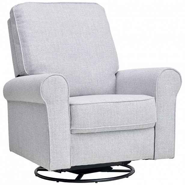 Livetastic TELEVIZNÍ KŘESLO, textil, bílá