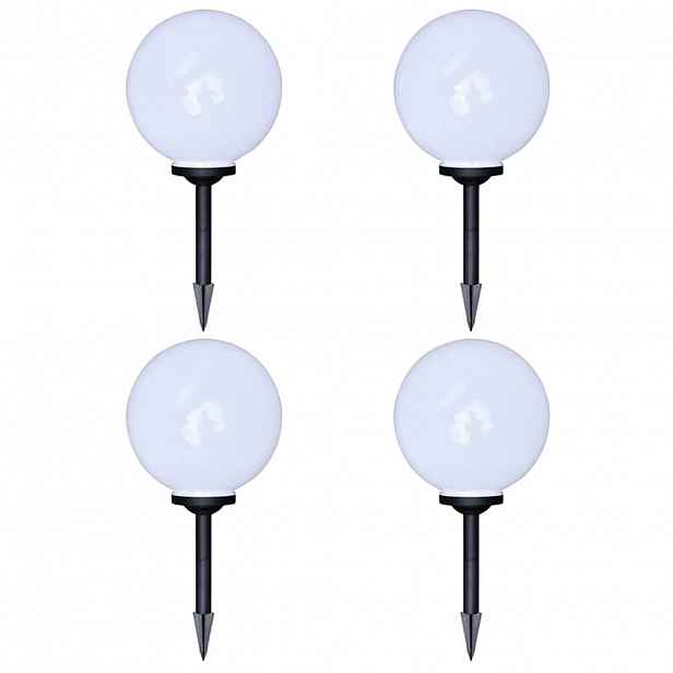vidaXL Venkovní osvětlení příjezdové cesty 4 ks LED 30 cm se zápichem