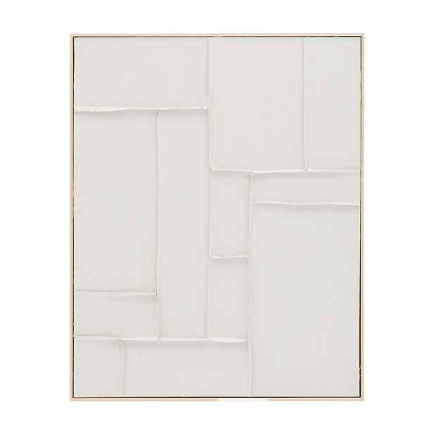 Ručně malovaný/3D obraz s rámem/na plátně 80x100 cm Klis – Kave Home