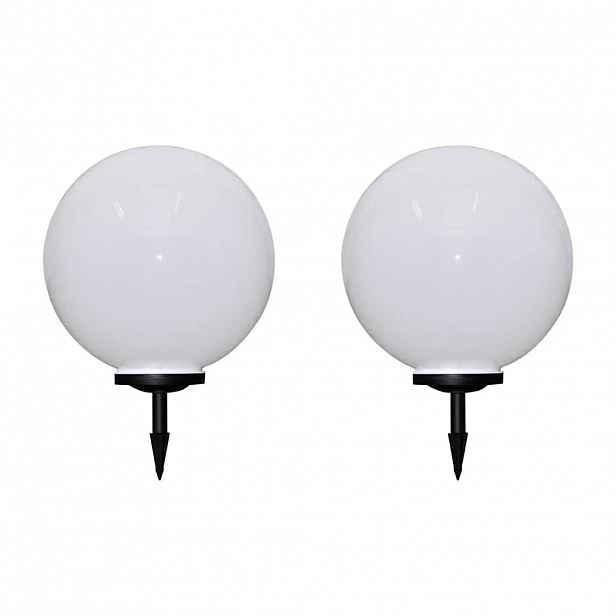 vidaXL Venkovní osvětlení příjezdové cesty 2 ks LED 50 cm se zápichem