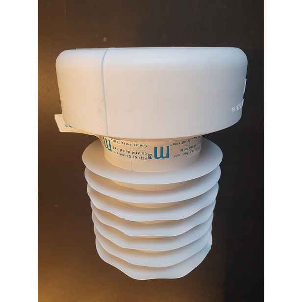Eco produkty WC připojovací manžeta přímá; dlouhá - odřezávací; délka 175 mm